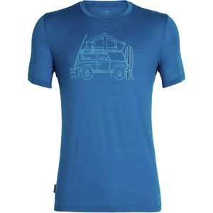 Icebreaker Tech Lite Graphic Short-Sleeve Crewe Shirt - Men's