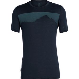 Icebreaker Tech Lite Graphic Short-Sleeve Crewe Shirt - Men's