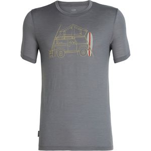 Icebreaker Tech Lite Graphic Short-Sleeve Crewe Shirt - Men's