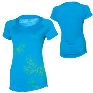 Icebreaker SuperFine140 Butterfly Line Scoop T-Shirt - Short-Sleeve - Women's