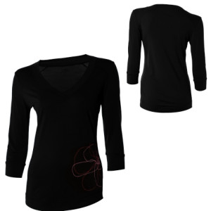 Icebreaker SuperFine140 Lily Leaf 3/4 Sleeve Top - Women's