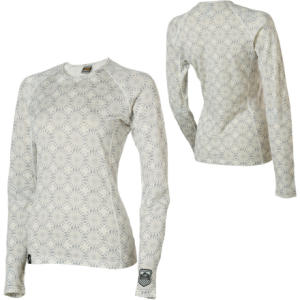 Icebreaker BodyFit200 Oasis Print Crewe - Long-Sleeve - Women's