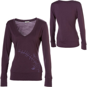 Icebreaker Nature Lite Haven V-Neck Top - Long-Sleeve - Women's