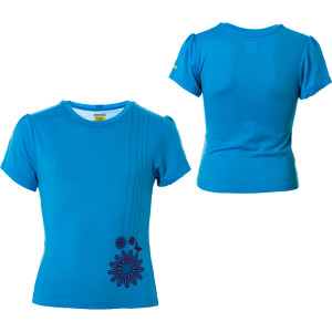 Icebreaker BodyFit150 Blossom T-Shirt - Short-Sleeve - Little Girls'