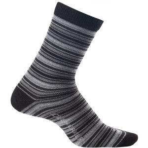Icebreaker Ultralite Stripe-Tease Crew Sock - Women's