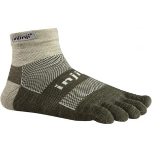 Injinji Outdoor Midweight Mini-Crew Socks