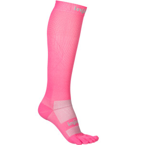 Injinji Compression Lycra Over The Calf  Toe Socks
