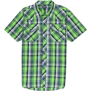 Smith's Plaid Western Snap Button Shirt - Men's