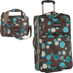 JanSport Superbreak 19in/22in Upright & Tote Set  - 2007