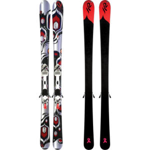 K2 T Nine Free Luv Alpine Ski w/Marker ERS 11.0 TC Binding - Women's
