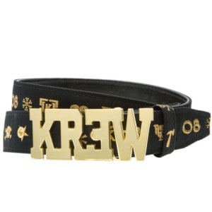 KR3W TK Gold Belt - Mens