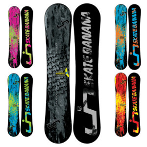 Shop for Lib Technologies Skate Banana BTX Snowboard - Assorted Bananas