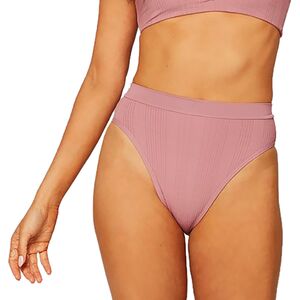 L Space Frenchi Pointelle Rib Bikini Bottom - Women's