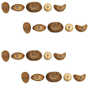Metolius Wood Grip Holds - 25 Pack - 2007