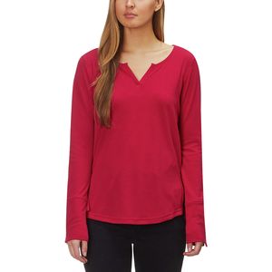Mountain Hardwear Daisy Chain Split-Neck Long-Sleeve Top - Women's