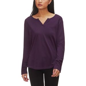 Mountain Hardwear Daisy Chain Split-Neck Long-Sleeve Top - Women's