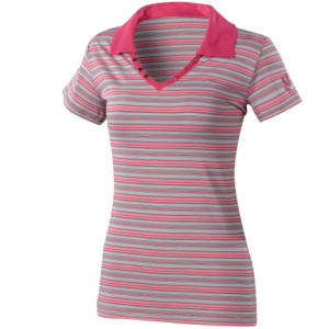 Millet Stripes Polo Shirt - Short-Sleeve - Women's