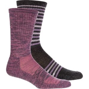 Mountian Lodge Sport Merino Socks - Women's - 2 Packs
