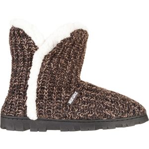 Muk-Luks Faux Fur Trimmed Lug Boot - Women's