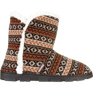 Muk-Luks Faux Fur Trimmed Lug Boot - Women's