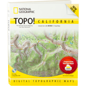 National Geographic TOPO! State Series CD-ROM 