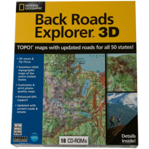 National Geographic Back Roads Explorer Topo CD-ROM - 2007