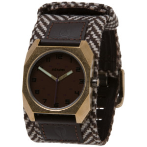 Nixon Scout Leather Watch - Men's