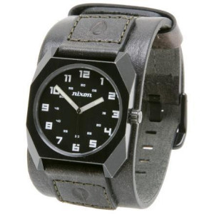 Nixon Scout Leather Watch - Men's