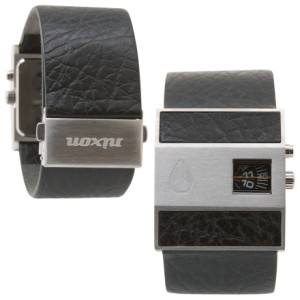 Nixon Rotolog Leather Watch 