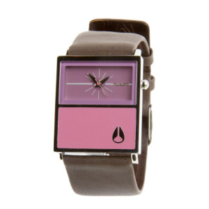Nixon Chalet Leather Watch - Women's