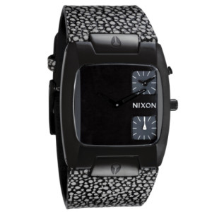 Nixon Banks Leather Watch - Men's
