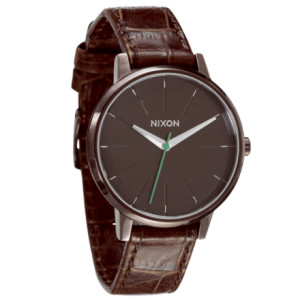 Nixon Kensington Leather Watch - Women's