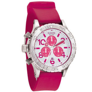 Nixon 42-20 PU Chrono Watch - Women's