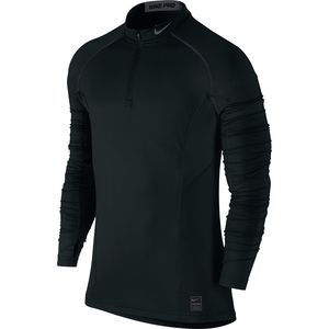 Nike Pro Hyperwarm Dri-Fit Max Fitted 1/4-Zip Mock Top - Men's