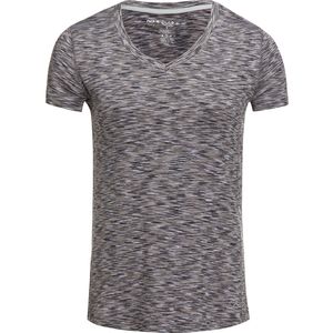 New York Laundry Space Dye Short-Sleeve V-Neck Performance T-Shirt - Women's