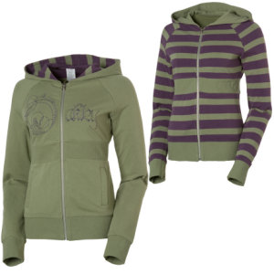 Oakley Reverse Swirl Full-Zip Hooded Sweatshirt - Women's