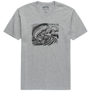 Orvis Jumping Trout Short-Sleeve Shirt - Men's