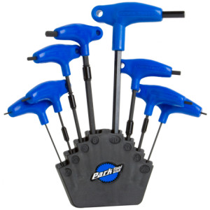 Park Tool P-Handled Hex Wrench Set w/ Holder - 8pc