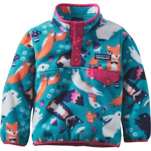 Patagonia Lightweight Synchilla Snap-T Fleece Pullover - Toddler Girls'