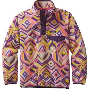 Patagonia Lightweight Synchilla Snap-T Pullover Fleece Jacket - Girls'