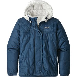 Patagonia Reversible Dream Song Hooded Down Jacket - Girls'