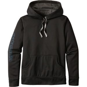 Patagonia Outline Text Logo Polycycle Hoodie - Women's