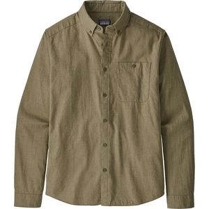 Patagonia Vjosa River Pima Long-Sleeve Cotton Shirt - Men's