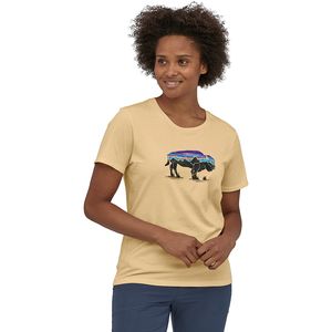 Patagonia Fitz Roy Bison Organic Crew T-Shirt - Women's