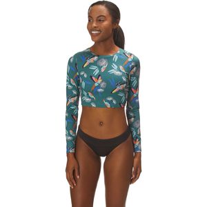 Patagonia Swell Seeker Cropped Long-Sleeve Rashguard - Women's