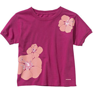 Patagonia Hibiscus Flower T-Shirt - Girls' - 2007