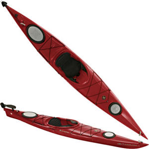 Perception Carolina Series Kayak 13.5 w/Rudder