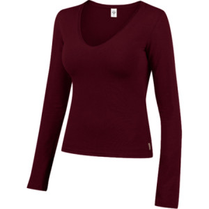 prAna Organic Jersey V-Neck Shirt - Long-Sleeve - Women's