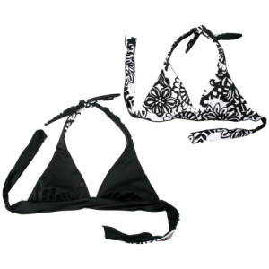 Roxy Banded Reversible Halter - Women's
