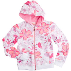 Roxy Just In Case Full-Zip Hooded Sweatshirt - Girls'